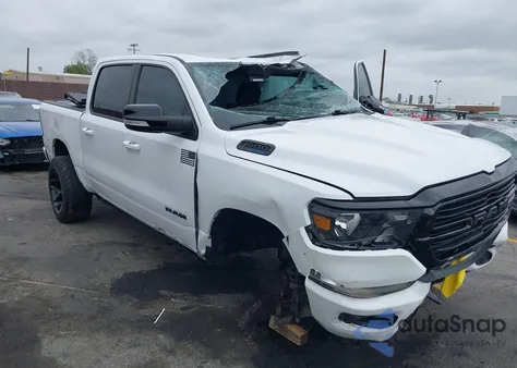 2021 Ram 1500 from USA, damaged, VIN 1C6RREFT2MN647379